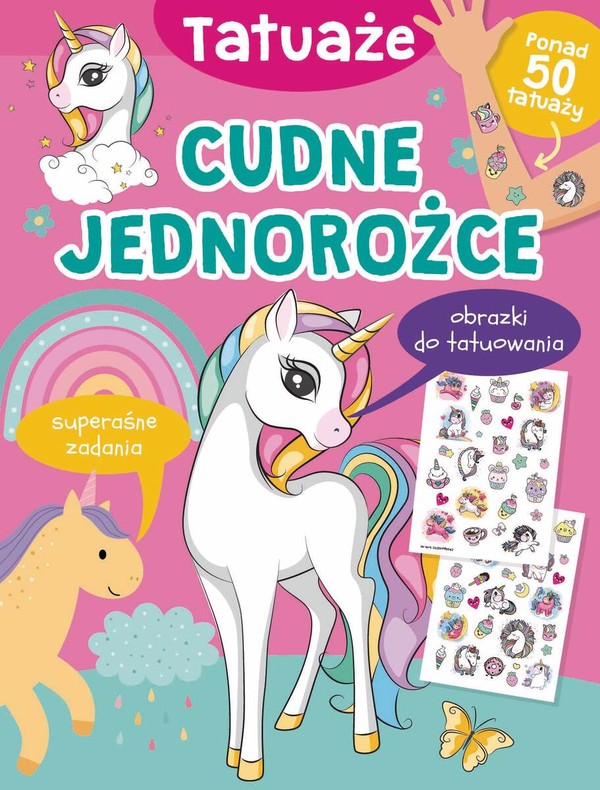 Cudne jednorożce Tatuaże