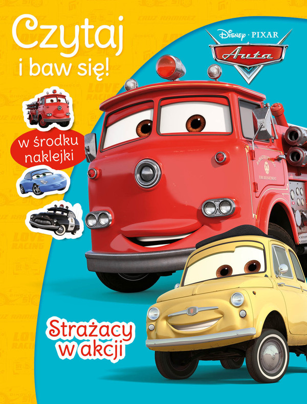 Czytaj i baw się! Strażacy w akcji Disney Pixar Auta