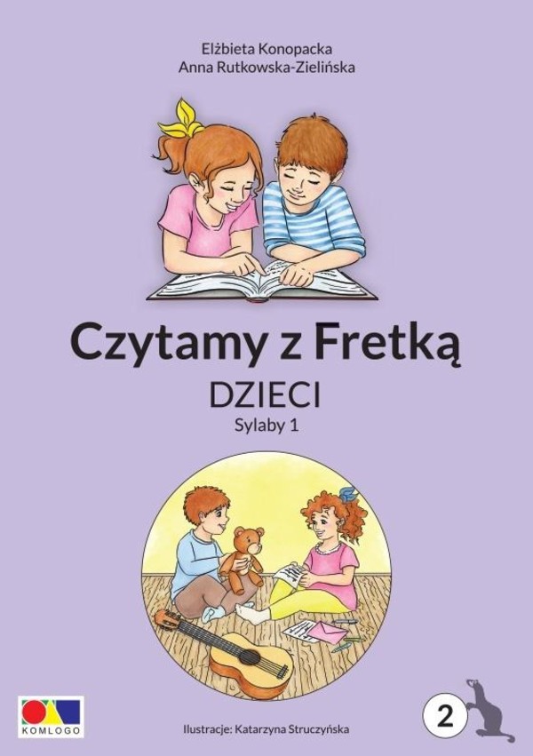 Czytamy z Fretką Dzieci. Sylaby 1 Część 2