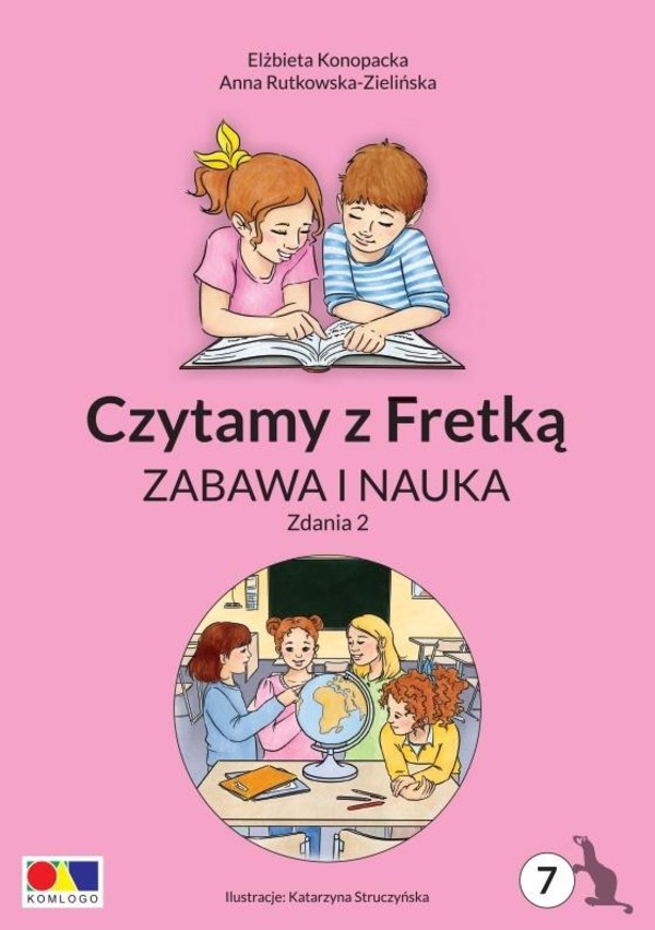 Czytamy z Fretką Zabawa i nauka. Zdania 2 Część 7