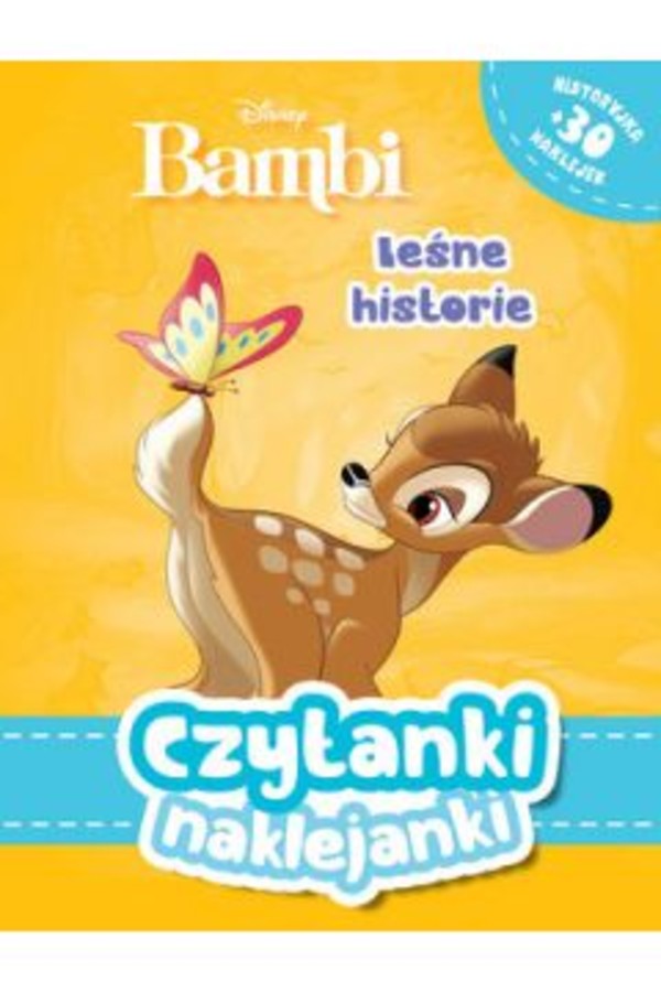 Czytanki naklejanki Leśne historie Disney Bambi