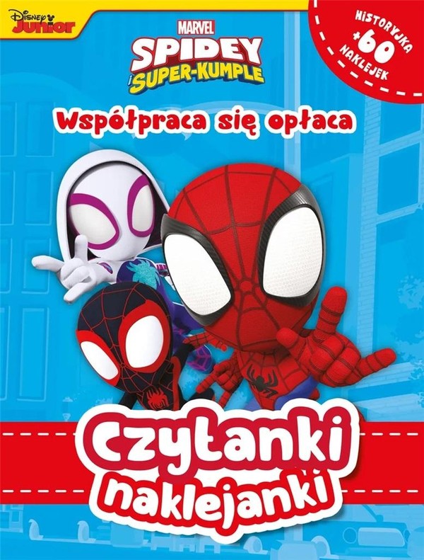 Współpraca się opłaca Marvel Spidey i Super-kumple Czytanki naklejanki