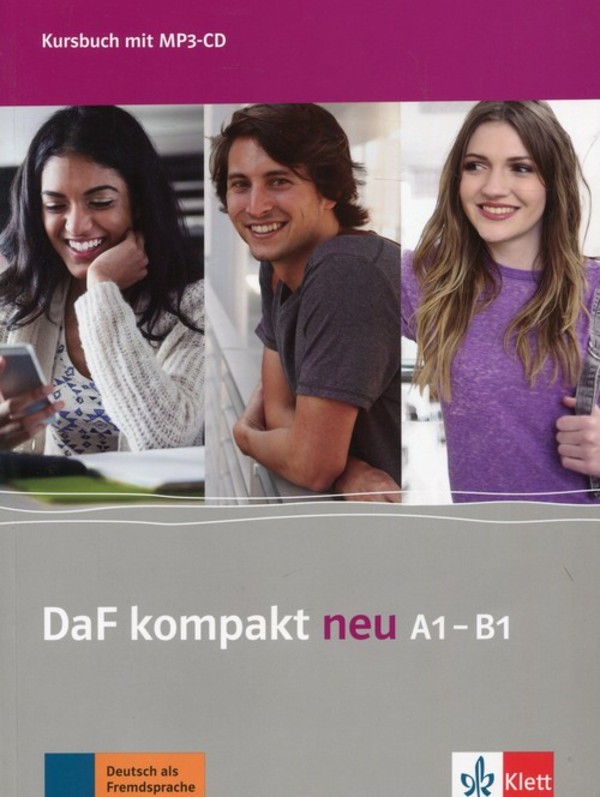 DaF kompakt Neu A1-B1. Kursbuch Podręcznik + CD