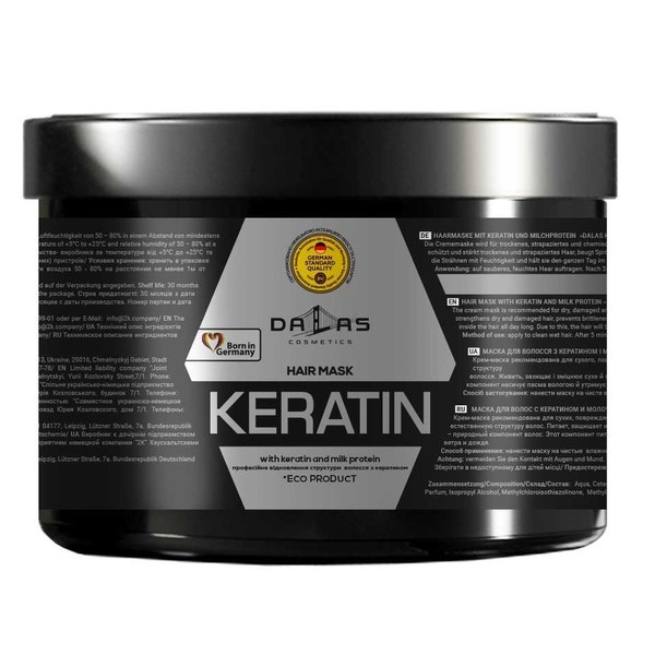 Keratin Keratynowa maska do włosów