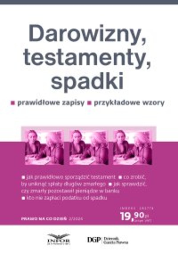 Darowizny, testamenty, spadki - pdf