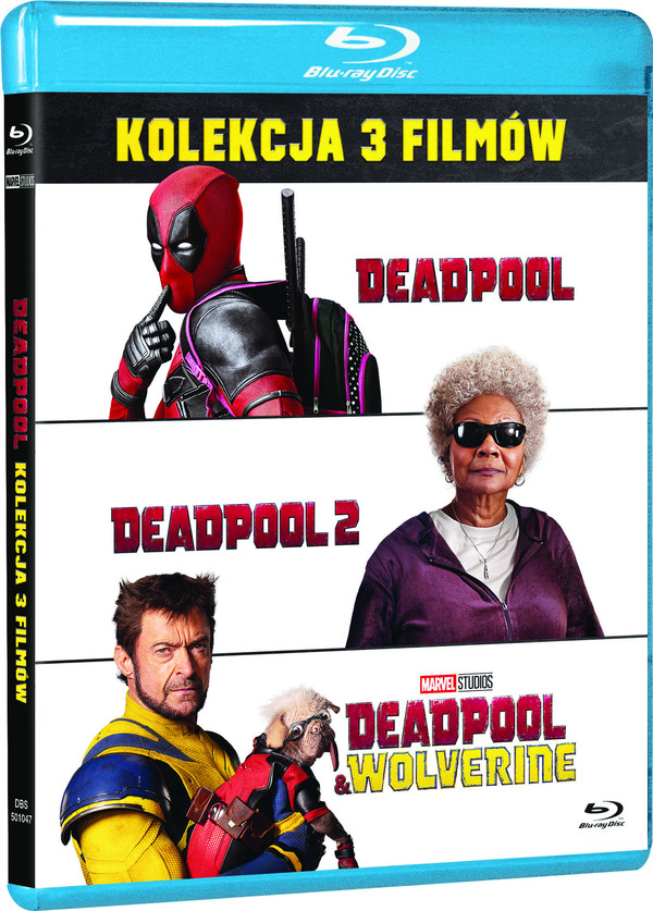 Deadpool. Pakiet 1-3 (Blu-Ray)