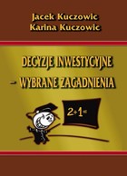 Okładka:Decyzje inwestycyjne - wybrane zagadnienia 