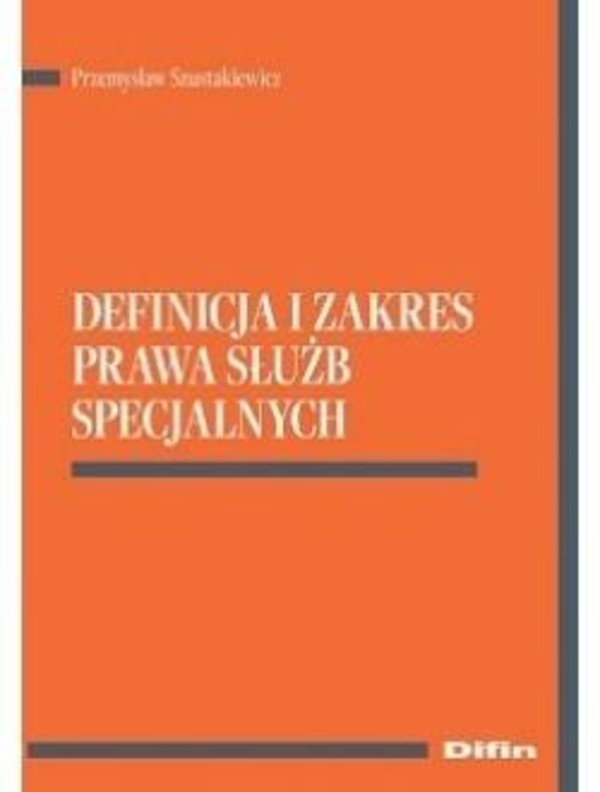 Definicja i zakres prawa służb specjalnych