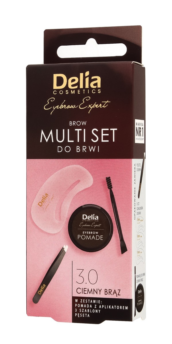 Eyebrow Expert Multi Set Do Brwi 3.0 Ciemny Brąz