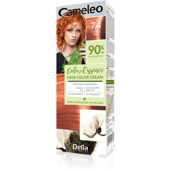 Cameleo Color Essencenr 7.4 - copper red Krem koloryzujący