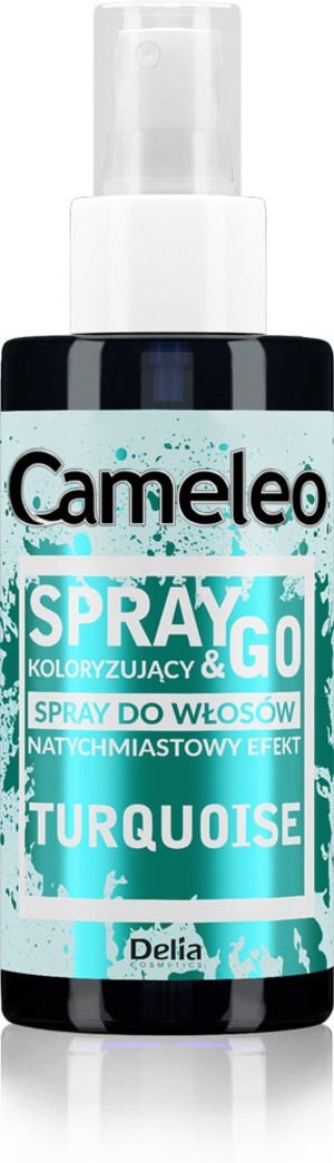 Cameleo Spray&Go Koloryzujacy spray do włosów Turkus