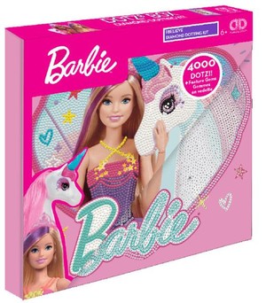 Diamentowa mozaika Barbie i Jednorożec