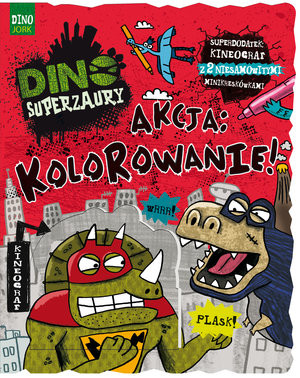 Dino Superzaury Akcja: Kolorowanie