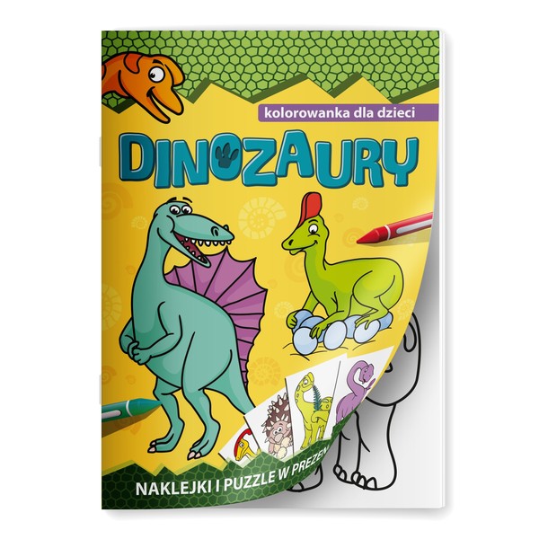 Dinozaury Kolorowanka dla dzieci