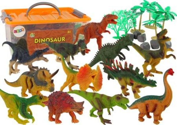 Figurki Dinozaury z akcesoriami