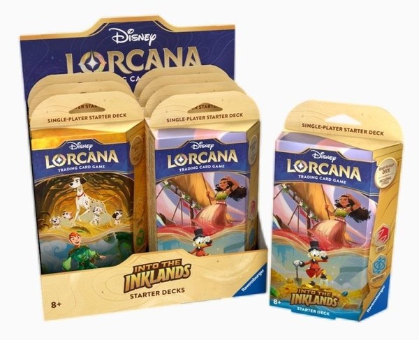 Gra TCG Disney Lorcana Starter Deck Set Box (8 set) Chapter 3