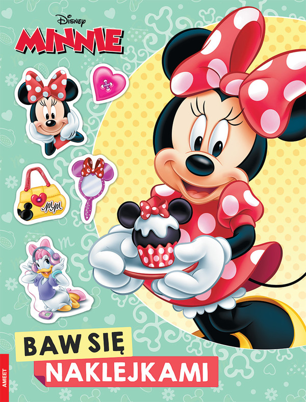 Disney minnie baw się naklejkami