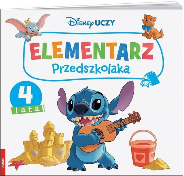 Elementarz przedszkolaka 4 lata Disney Uczy