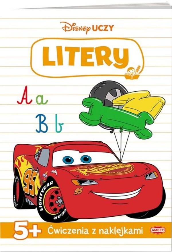 Disney Uczy Litery Auta