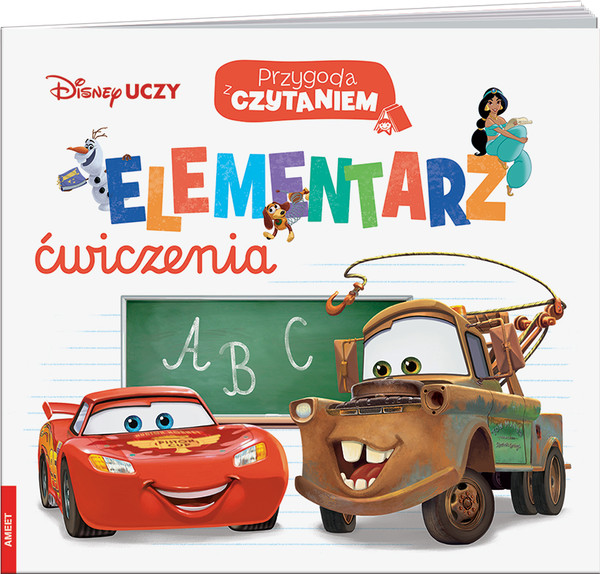 Disney uczy przygoda z czytaniem elementarz ćwiczenia pcc-9303