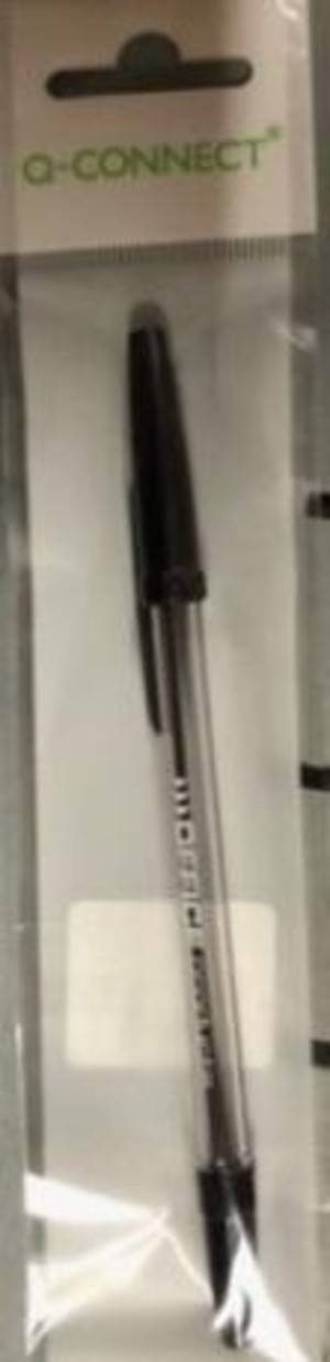 Długopis z wymiennym wkładem 0,4mm czarny