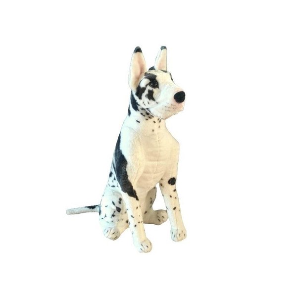 Maskotka Dog niemiecki łaciaty siedzący 64 cm