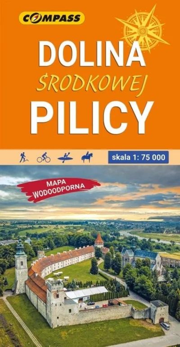 Dolina Środkowej Pilicy Mapa turystyczna 1:75 000