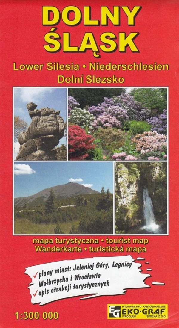 Dolny Śląsk Mapa Atrakcji Turystycznych Skala 1:300 000 - Książka ...