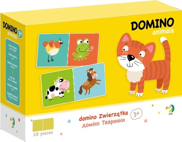 Gra Domino Zwierzątka