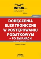 Doręczenia elektroniczne w postępowaniu podatkowym - po zmianach - pdf