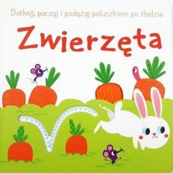 Zwierzęta Dotknij, poczuj i podążaj paluszkiem po śladzie