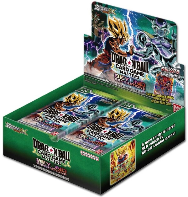 Gra Dragon Ball Super Card Game: Masters Zenkai Series 07 - Beyond Generations - Booster Pack - Display (wersja angielska)