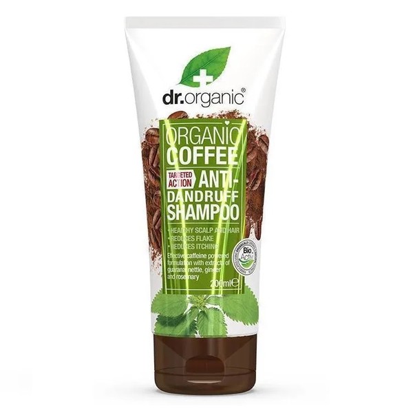 Organic Coffee Przeciwłupieżowy szampon z ekstraktem z organicznej kawy i olejkiem miętowym