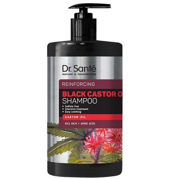 Black Castor Oil Regenerujący szapmpon do włosów