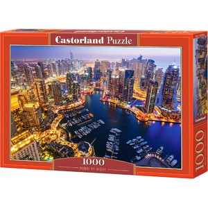 Puzzle Dubaj nocą 1000 elementów