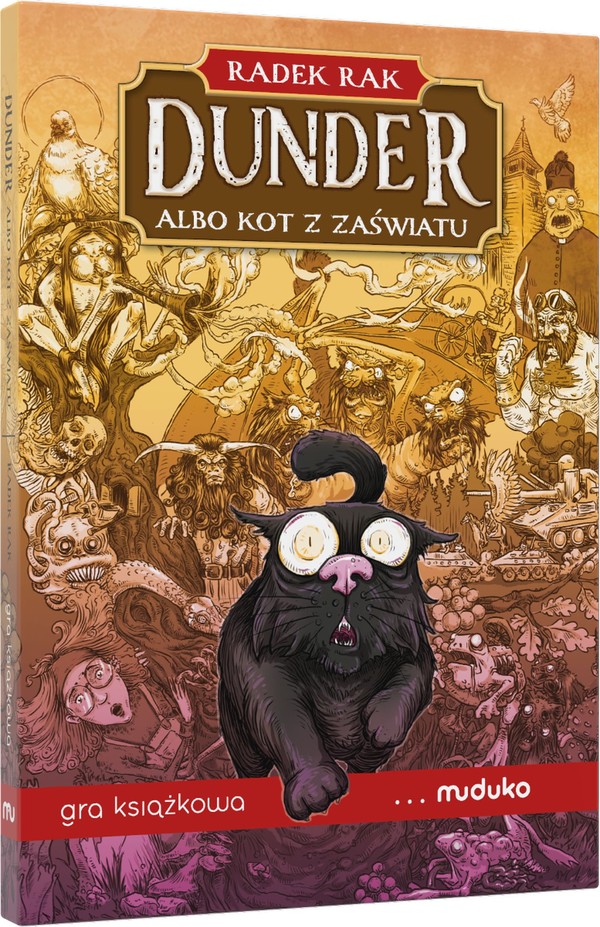 Dunder albo kot z zaświatu Gra książkowa