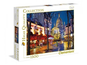 Puzzle Dzielnica Montmartre w Paryżu 1500 elementów