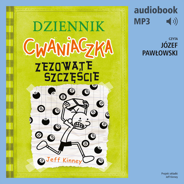 Dziennik cwaniaczka 8. Zezowate szczęście - Audiobook mp3