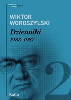Okładka:Dzienniki. 1983-1987 