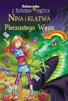 Okładka:Dziewczynka z Szóstego Księżyca Nina i Klątwa Pierzastego Węża 