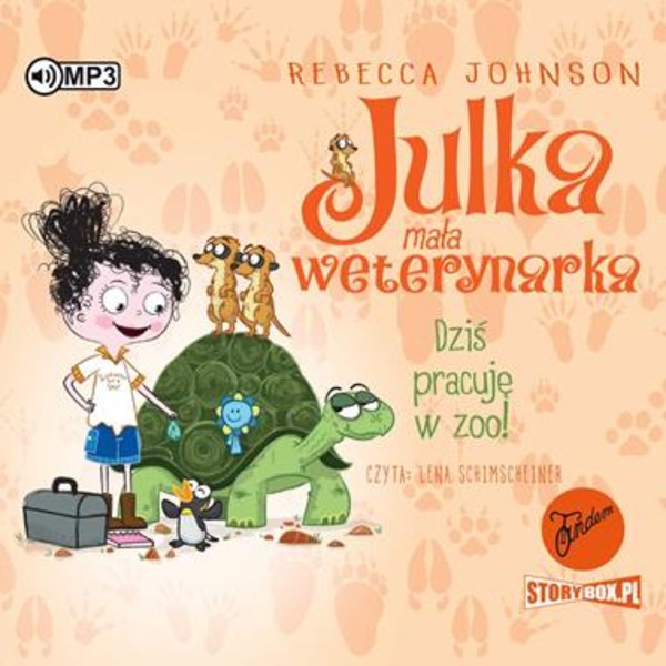 Dziś pracuję w zoo! Julka mała weterynarka Książka audio CD/MP3 Julka mała weterynarka Tom 6