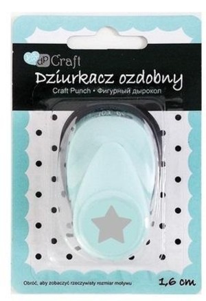 Dziurkacz ozdobny gwiazda 1,6cm