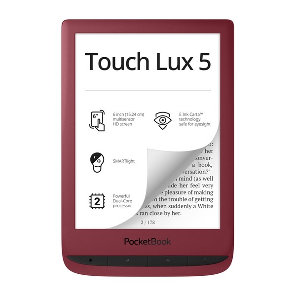 E-czytnik Pocketbook Touch Lux 5 , EBook | Księgarnia Gandalf.com.pl