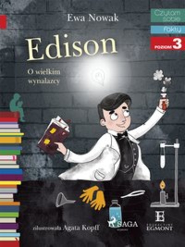 Edison - O wielkim wynalazcy - mobi, epub