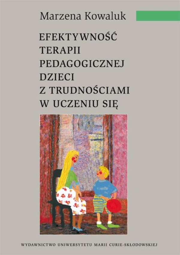 Efektywność terapii pedagogicznej dzieci z trudnościami w uczeniu się - pdf