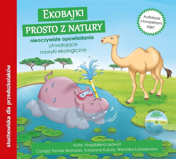 Ekobajki prosto z natury Audiobook CD Audio Nieoczywiste opowiadania utrwalające nawyki ekologiczne