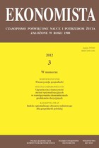 Ekonomista 2012 nr 3 - pdf