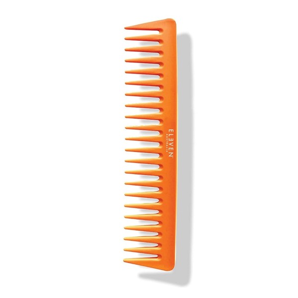 Neon Orange Carbon Fiber Comb Grzebień do włosów z włókna węglowego