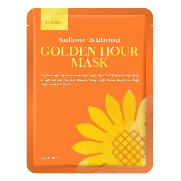 Sunflower Golden Hour Maska do twarzy