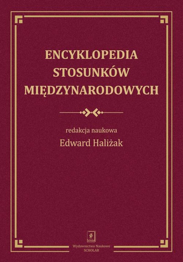 Encyklopedia stosunków międzynarodowych - pdf